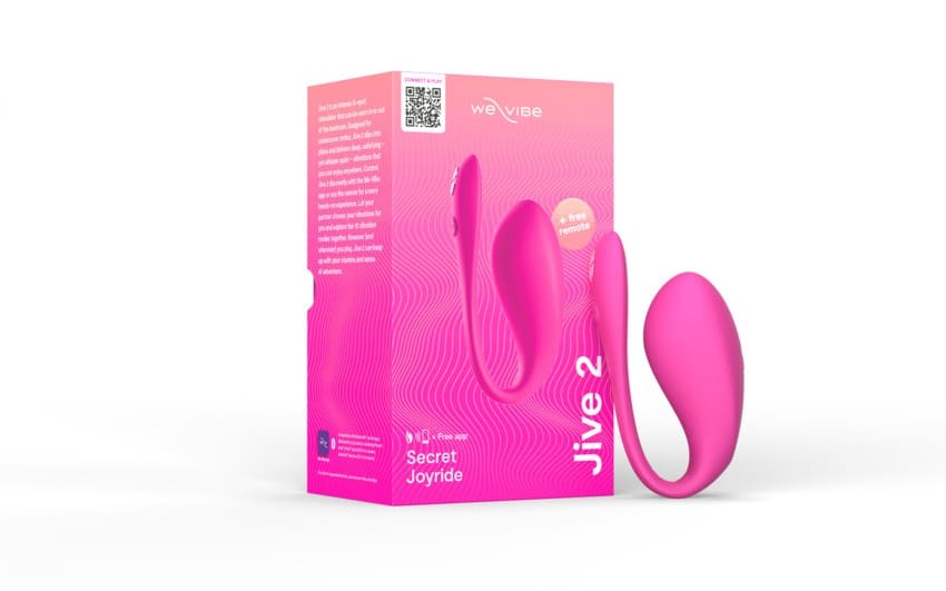 Vibrador Parejas Punto G y Clítoris - WE - VIBE JIVE 2 ELECTRIC PINK