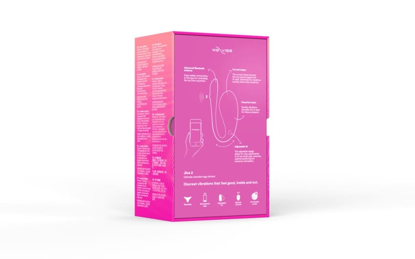 Vibrador Parejas Punto G y Clítoris - WE - VIBE JIVE 2 ELECTRIC PINK