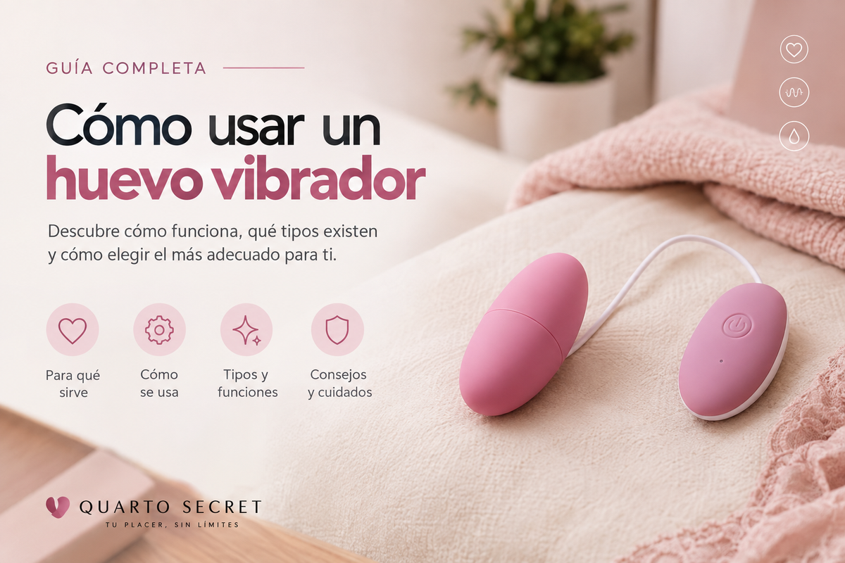 Blog informativo de como usar un huevo vibrador para mujer