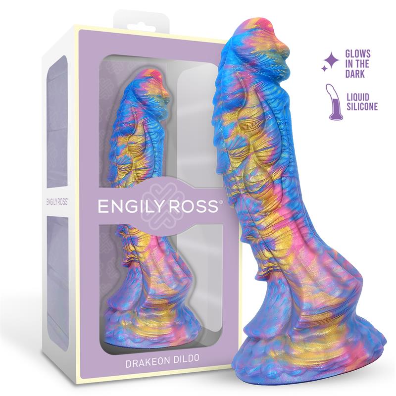 Dildo Fantasía Dragón Silicona Líquida DILDOX BY ENGILY ROSS Drakeon