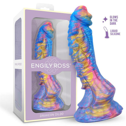 Dildo Fantasía Dragón Silicona Líquida DILDOX BY ENGILY ROSS Drakeon