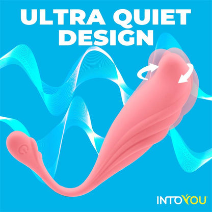 Huevo Vibrador con Movimiento Waving con APP USB INTOYOU APP SERIES