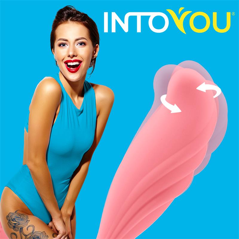 Huevo Vibrador con Movimiento Waving con APP USB INTOYOU APP SERIES