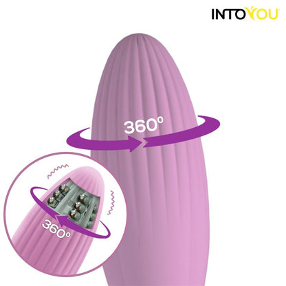 Huevo Vibrador con Bolas Internas con Rotación y APP USB INTOYOU APP SERIES