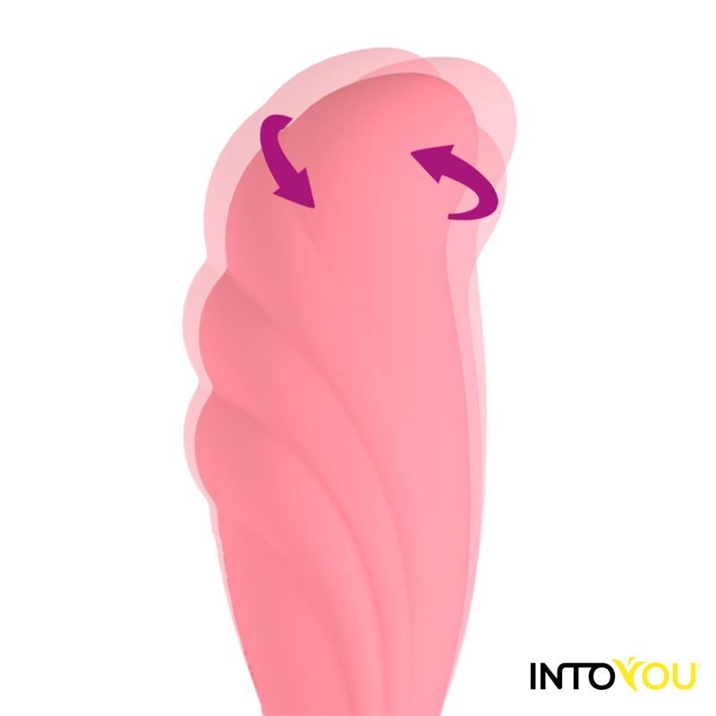 Huevo Vibrador con Movimiento Waving con APP USB INTOYOU APP SERIES