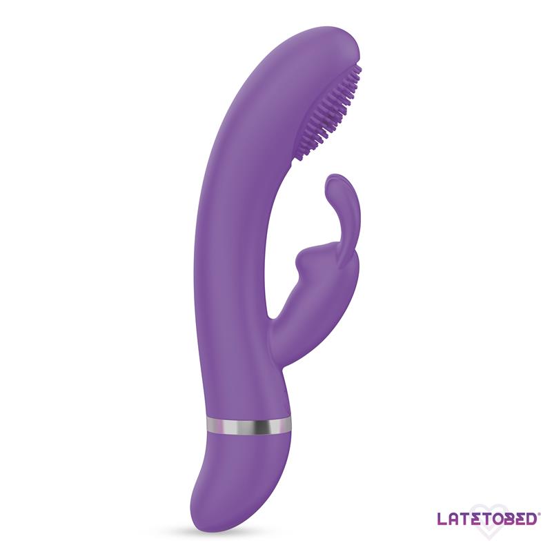 LATETOBED Tinka Vibrador Conejito con Movimiento Tickling