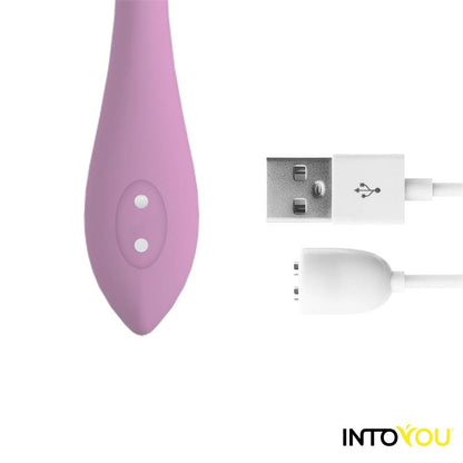 Huevo Vibrador con Bolas Internas con Rotación y APP USB INTOYOU APP SERIES