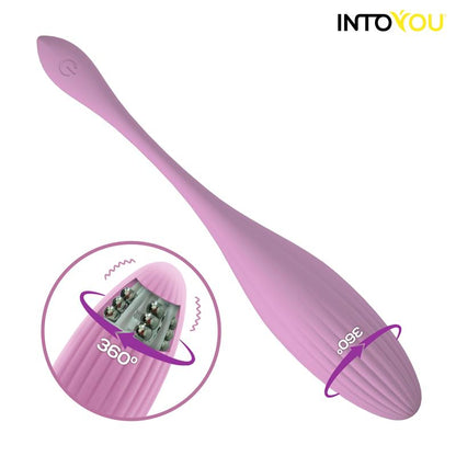 Huevo Vibrador con Bolas Internas con Rotación y APP USB INTOYOU APP SERIES