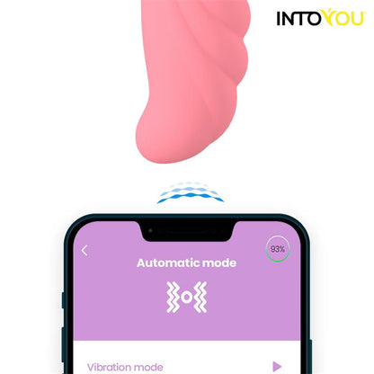 Huevo Vibrador con Movimiento Waving con APP USB INTOYOU APP SERIES