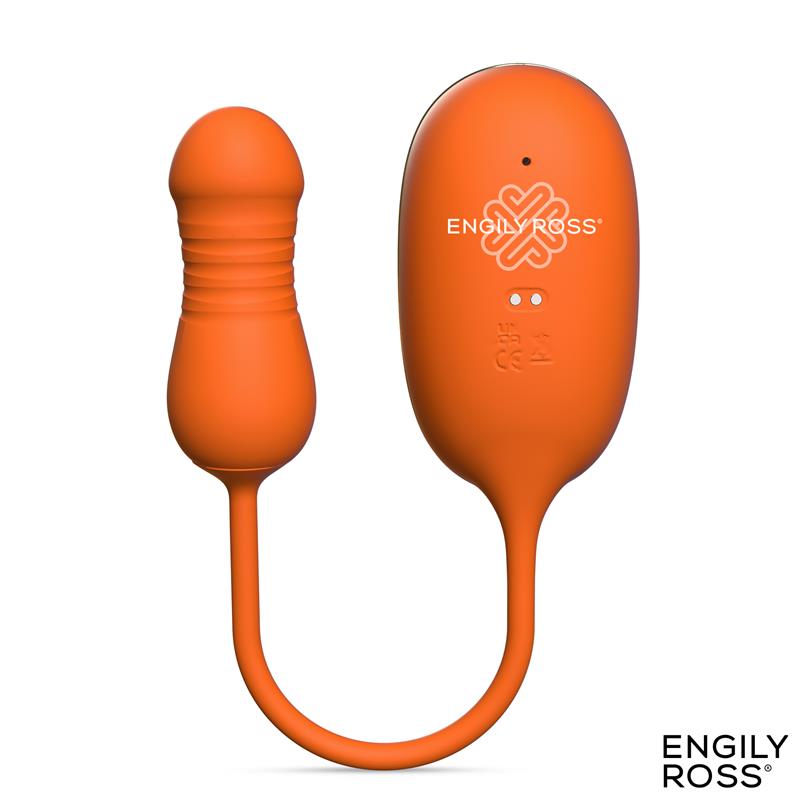 Estimulador Clítoris con Lengua Oscilante, Bomba de Vacio y Huevo con Up and Down ENGILY ROSS Lizer Pro