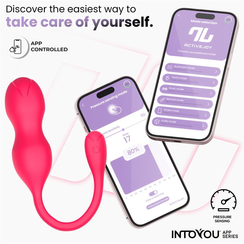 Entrenador de Suelo Pélvico con Sensor de Presión y App
