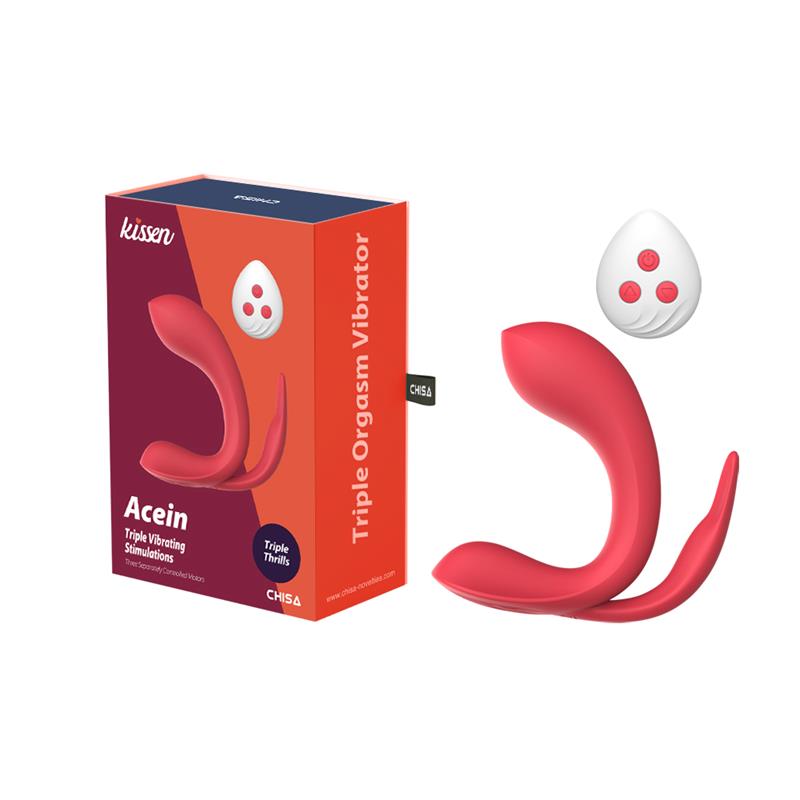 Estimulador con control remoto y vibrador