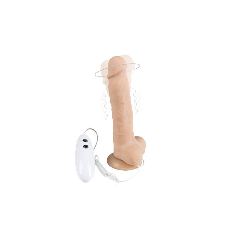 ALIVE Vibrador Dildo Rotador CESAR V.R FUTURE SKIN 18 CM