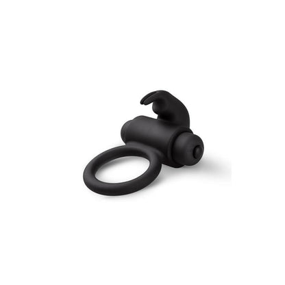 Anillo Para El Pene Con Vibración Conejito - NEGRO EASYTOYS