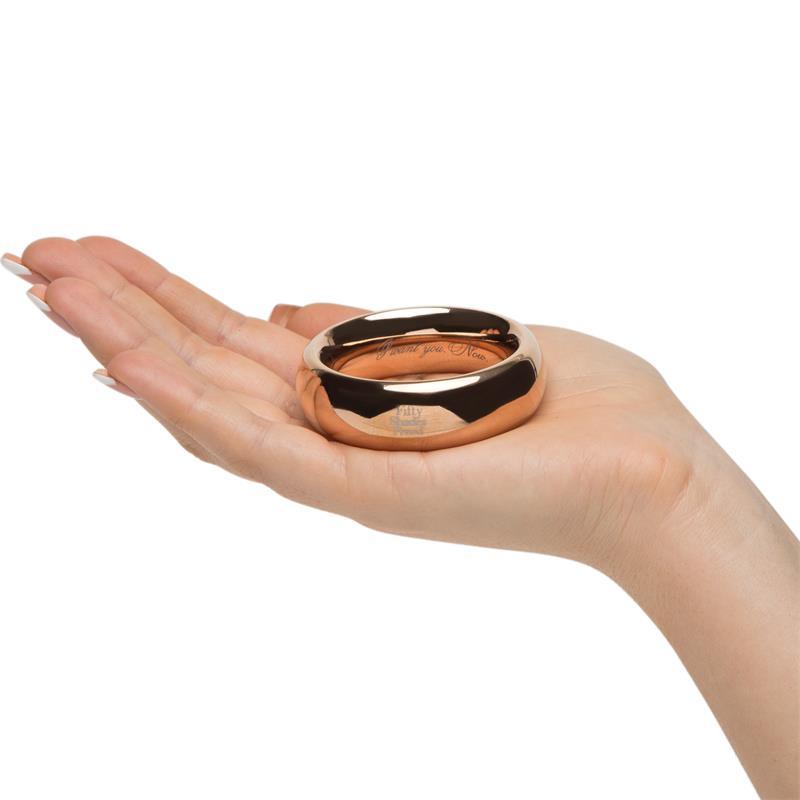 Anillo Para El Pene De Acero FIFTY SHADES FREED I WANT YOU NOW