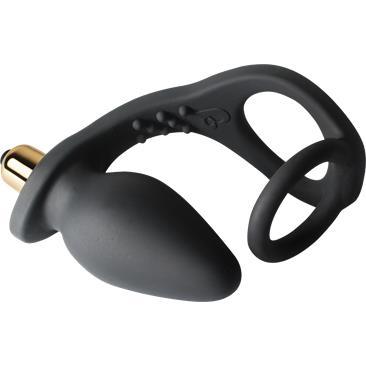 Anillo Pene Vibrador ROCKSOFF RO ZEN NEGRO