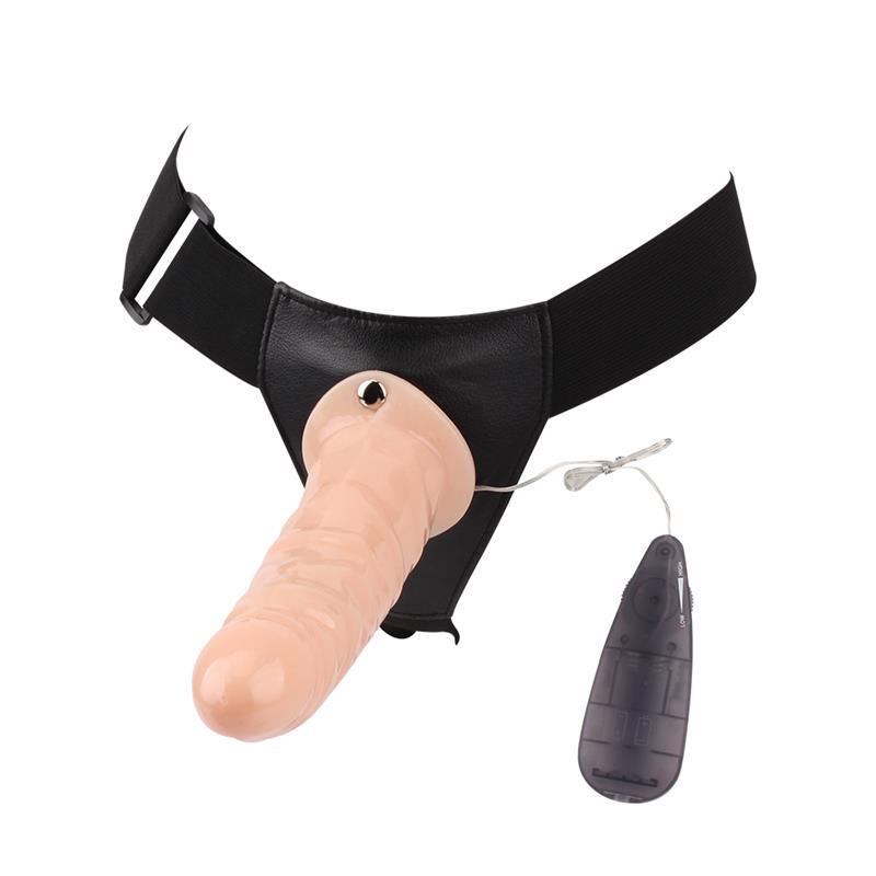 Arnés Hueco Con Dildo y Vibración CHISA