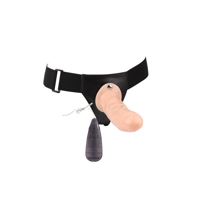 Arnés Hueco Con Dildo y Vibración CHISA