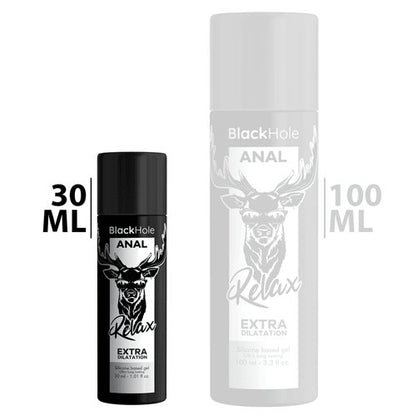 Base Silicona Concentrada Dilatación Anal BLACK HOLE 30 ml