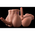 Masturbador con Vibración y movimiento Thrusting con pene y ano XISE Batlett