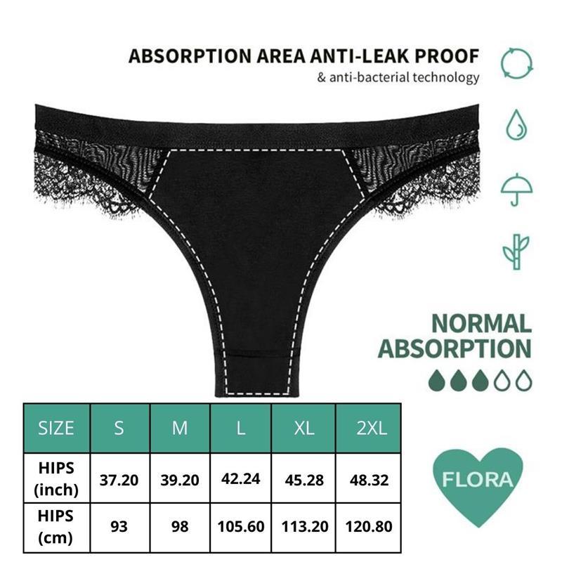 Braguita Menstrual Normal Adalet Eco Period Flora