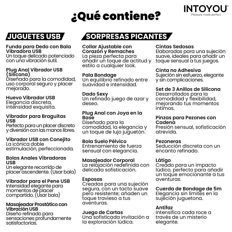 INTOYOU Calendario de Adviento Erótico Luxury 2026 con 24 sorpresas