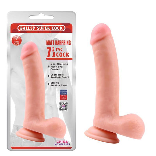 Chisa Dildo Matt Harpring 20 x 4 cm Natural