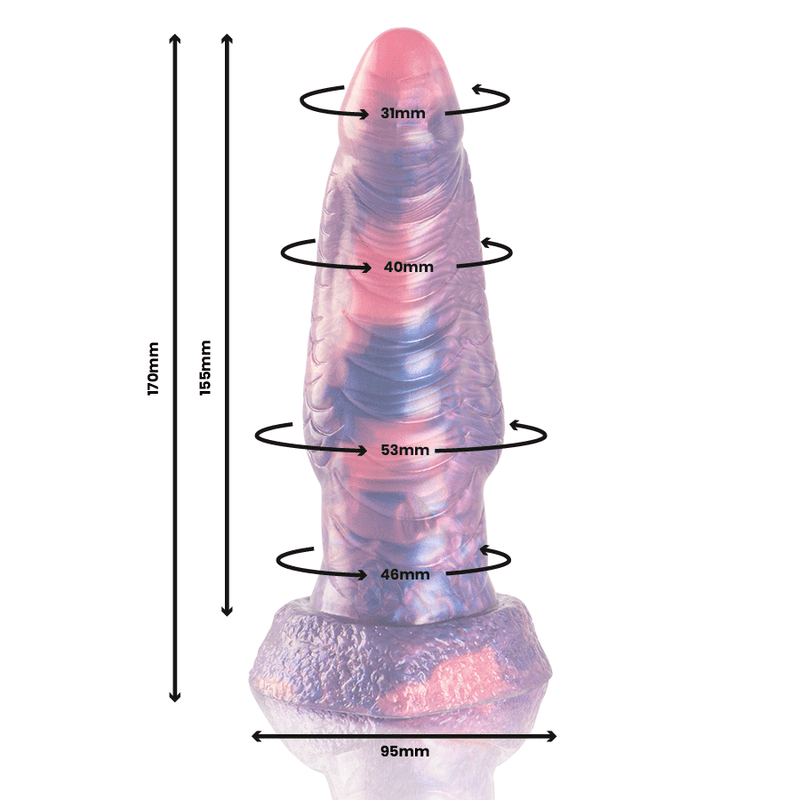 Consolador Dildo Silicona Fantasía Monster EPIC - MEDUSA