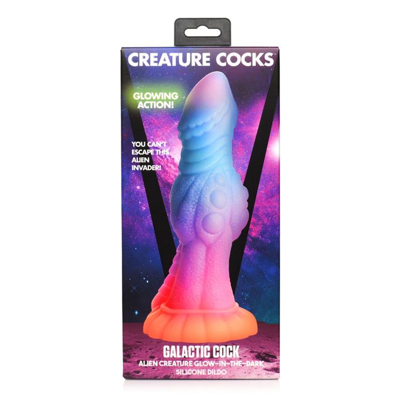 CREATURE COCKS Dildo Alien Brilla en la Oscuridad