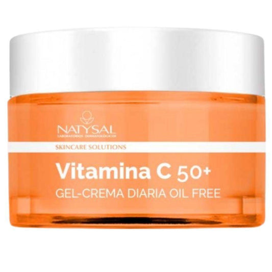 Crema facial con Vitamina C SPF 50 Vegan 50ml Natysal