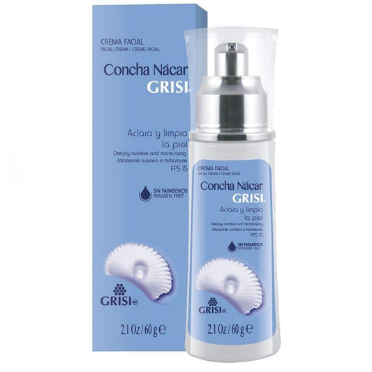 Crema Facial despigmentante Concha Nacar 60g Grisi