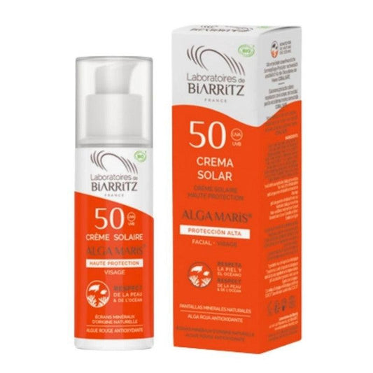 Crema Solar Facial SPF50 Bio 50ml Biarritz - Quarto Secret