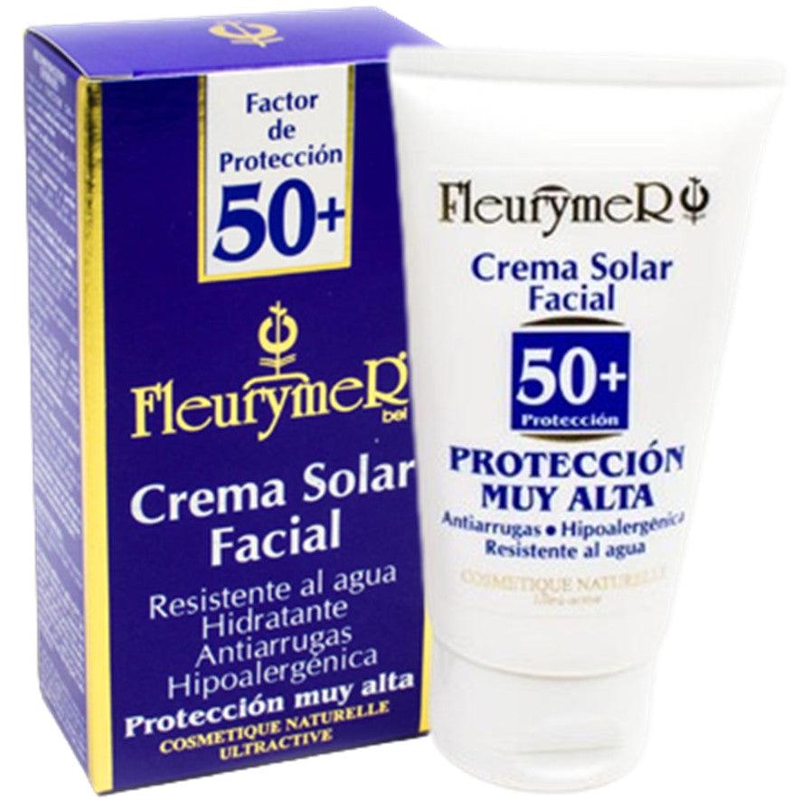 Crema Solar Facial SPF50+ Tubo 80ml Fleurymer