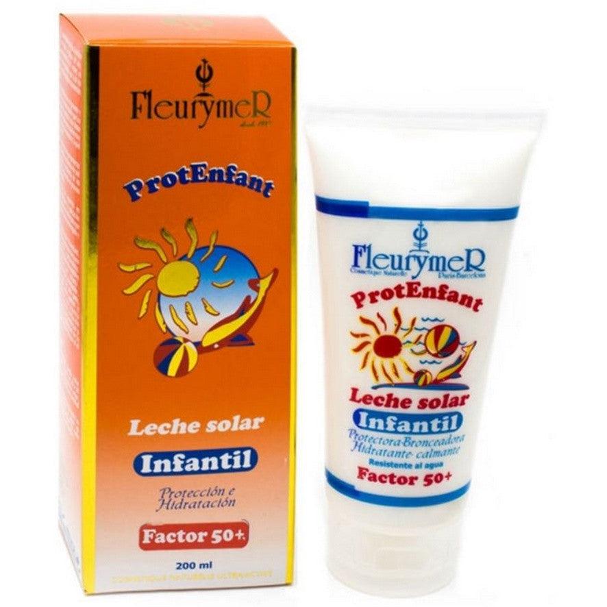 Crema Solar Niños SPF50+ 200ml Fleurymer | Resistente Al Agua