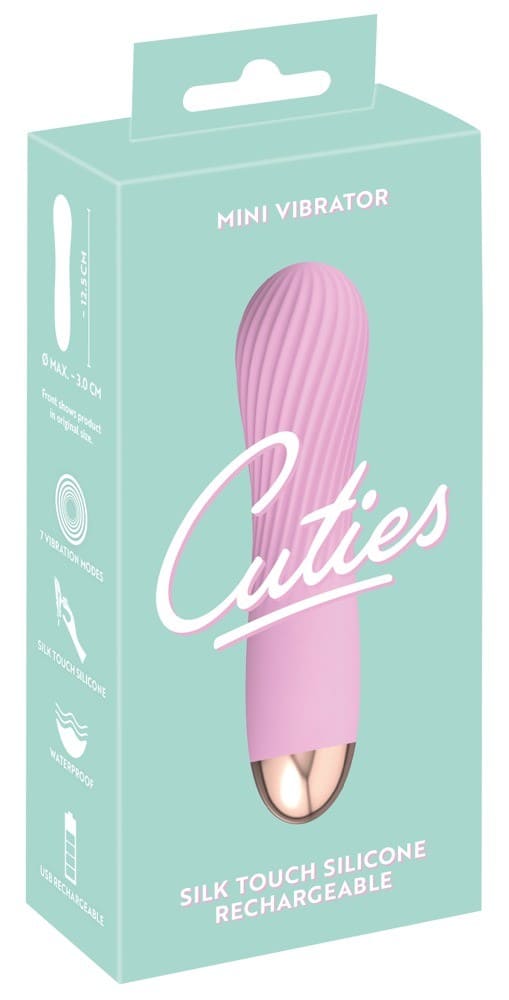 CUTIES Mini Vibrador Femenino Rosa 2.G