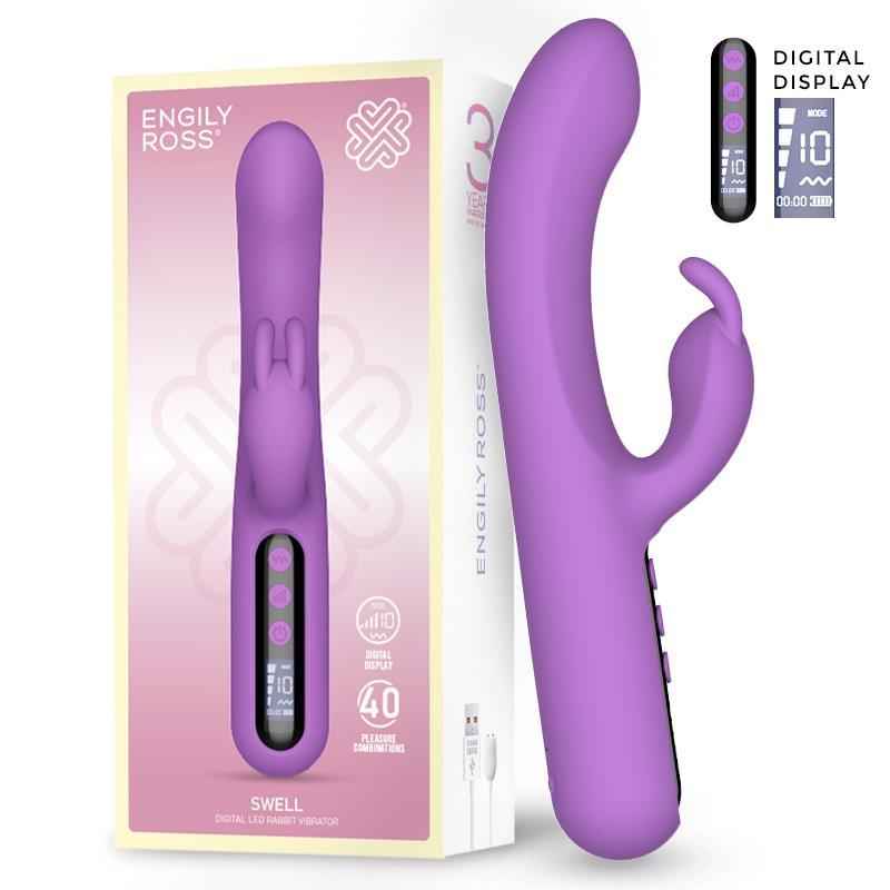 DIGITAL SWELL Vibrador Con Pantalla Digital y Gran Potencia