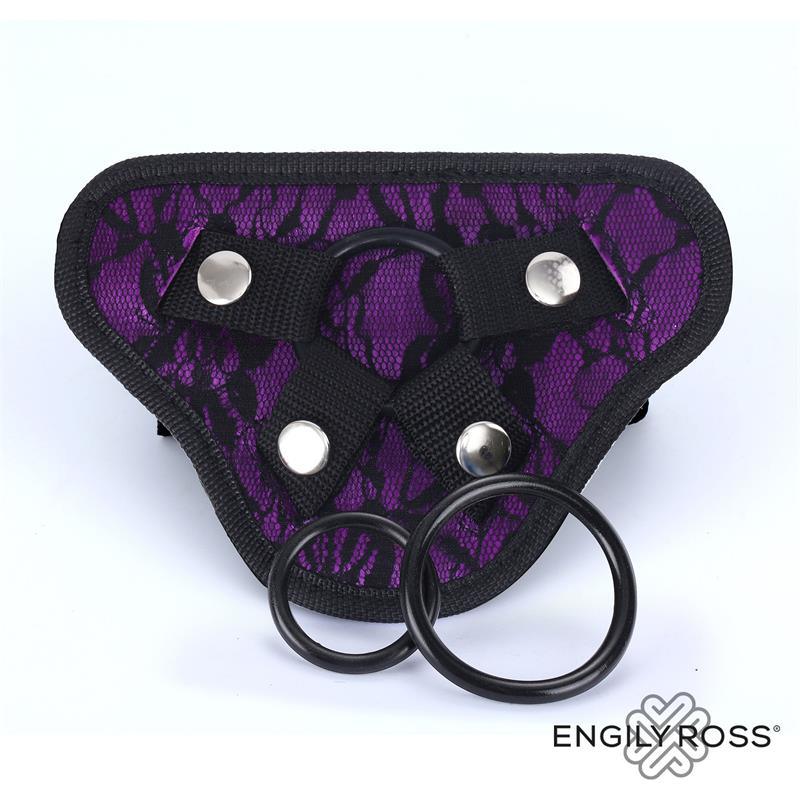 Dildo Arnés Universal Ajustable 3 Anillo De Silicona BY ENGILY ROSS