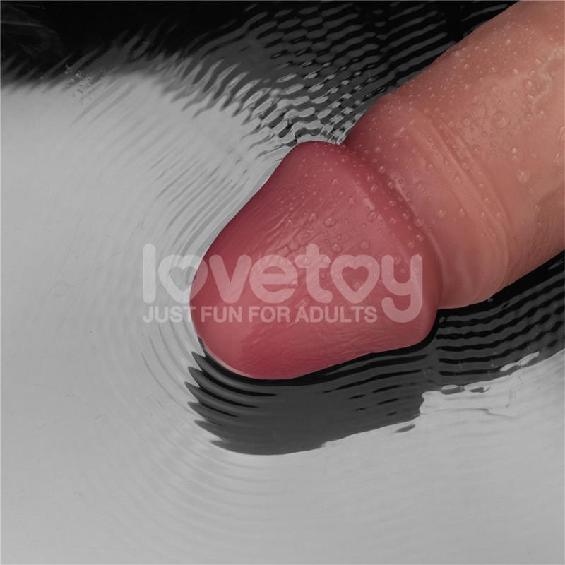 Dildo Realista con Vibración y Ventosa | LOVETOY