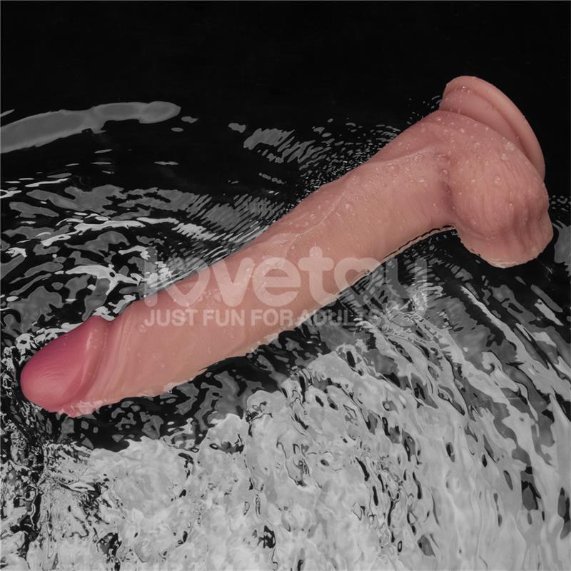 Dildo Realista con Vibración y Ventosa | LOVETOY