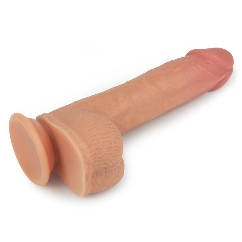 Dildo con Vibración y Rotación NATURE COCK ANTHONY NATURAL LOVETOY