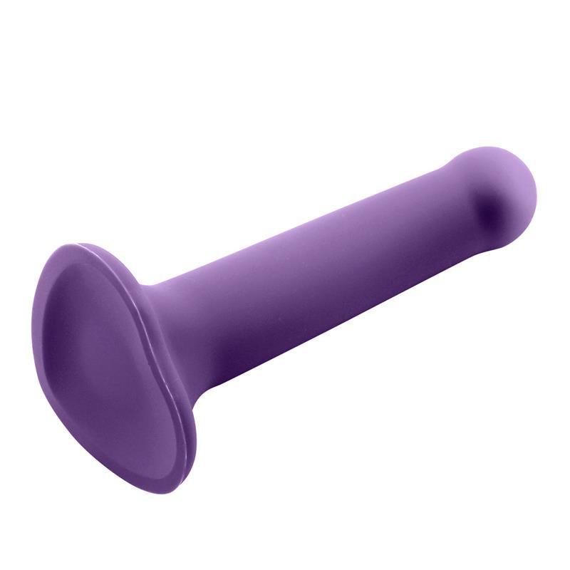 Dildo Hiperflexible Silicona Líquida Talla S Púrpura ACTION BOUNCY - Quarto Secret