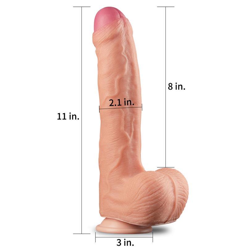 Dildo Nature DUAL LAYER NATURAL LOVETOY