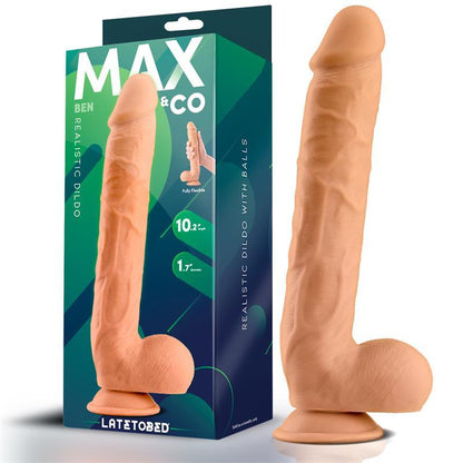 Dildo Realista Con Testículos MAX & CO BEN