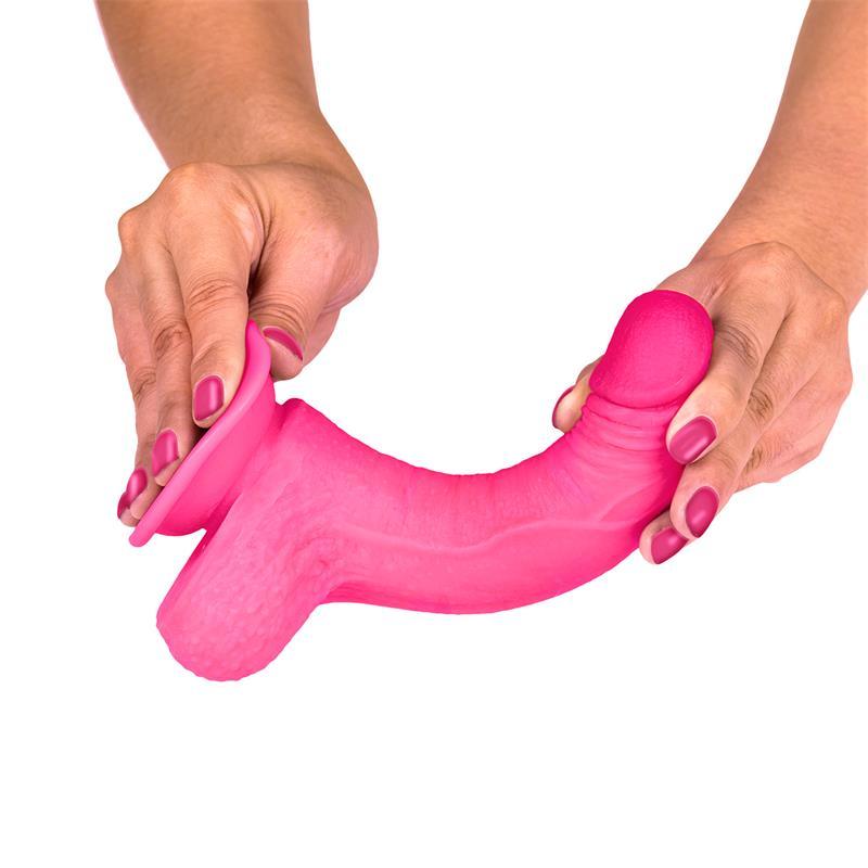 Dildo Realista Retráctil y Orientable SLIDY 17 cm con Ventosa