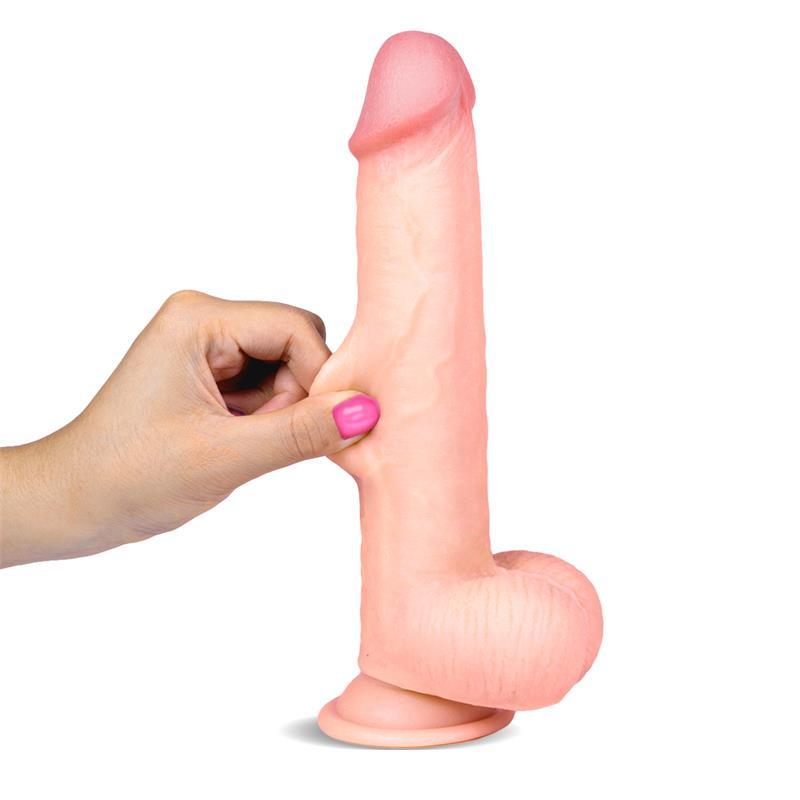 Dildo Realista DUAL LAYER RETRÁCTIL Y ORIENTABLE LIKETRUE SLIDY