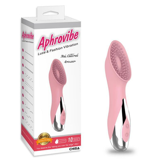 Estimulador Clítoris APHROVIBE SILICONA ROSA CHISA