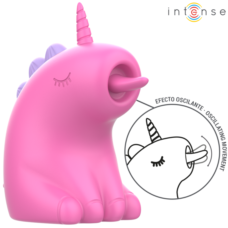 Estimulador Clítoris UNICORNIO ROSA INTENSO PINKIE