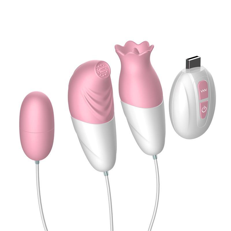 Estimulador De Clitoris 3 EN 1 Con Control Remoto LATETOBED ORCHEST