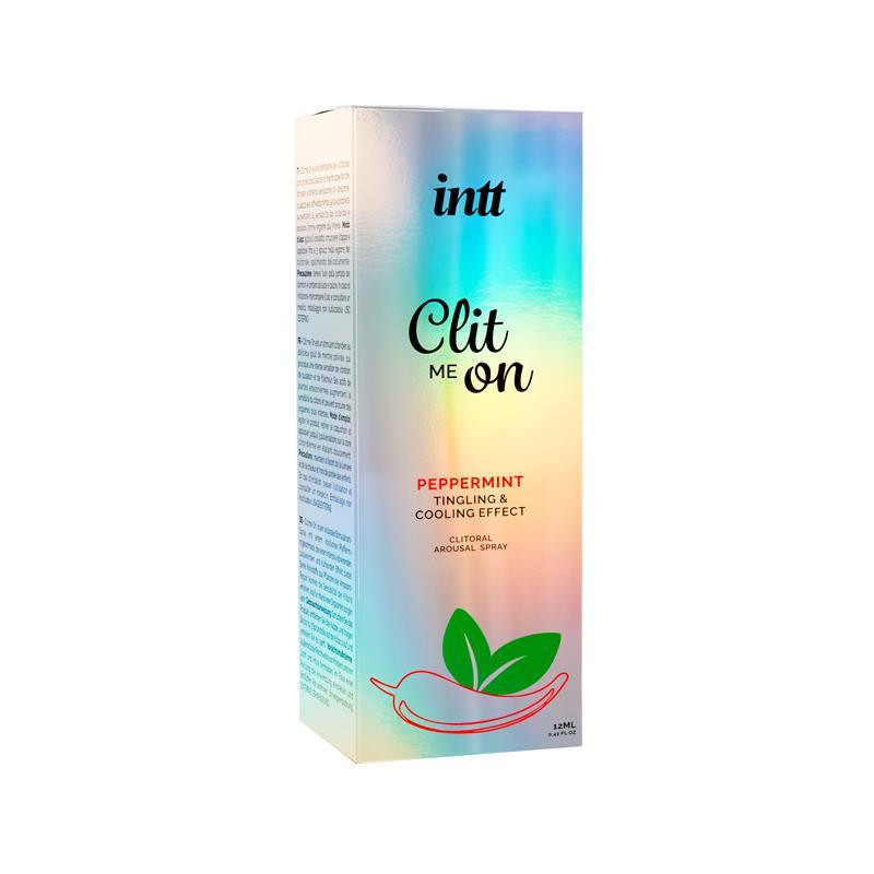 Estimulador De Clítoris Spray CLIT ME ON PEPPERMINT - MENTA INTT