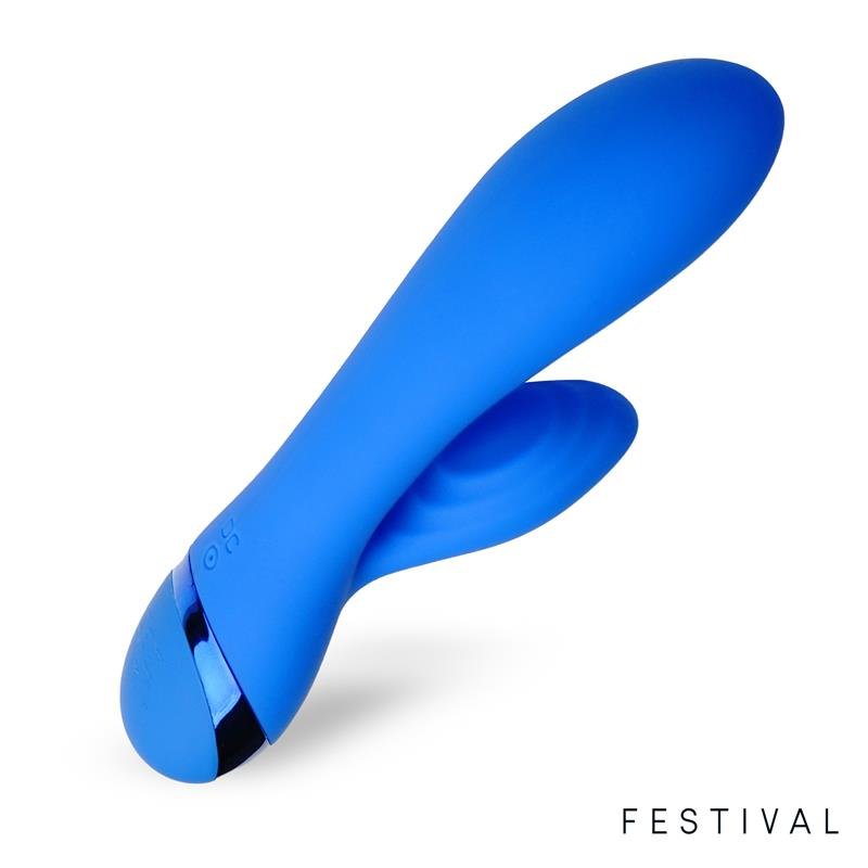 FESTIVAL MARNA Vibrador Femenino Clítoris USB AZUL